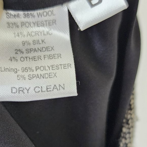 LOFT Black/White tweed Women's Trousers - Picture 8 of 8